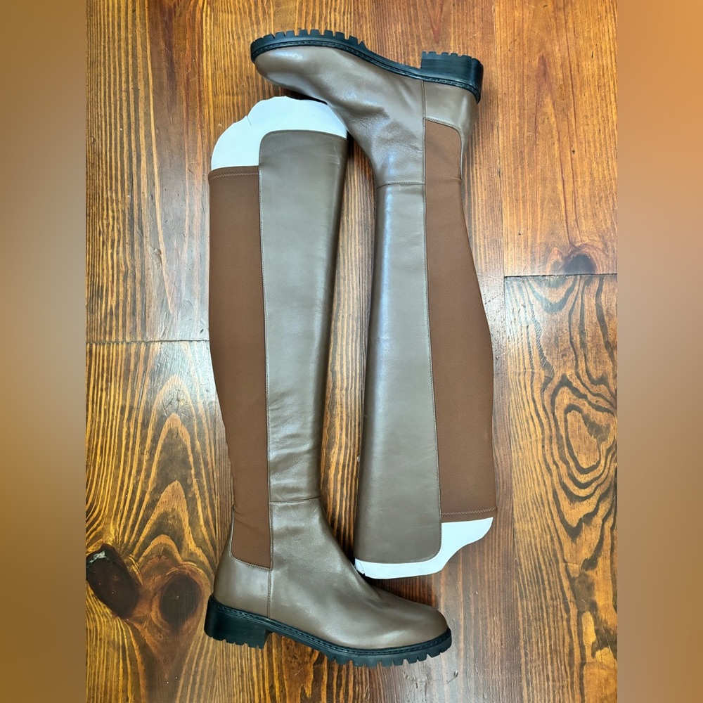 Stuart Weitzman Brown Over the Knee Boots